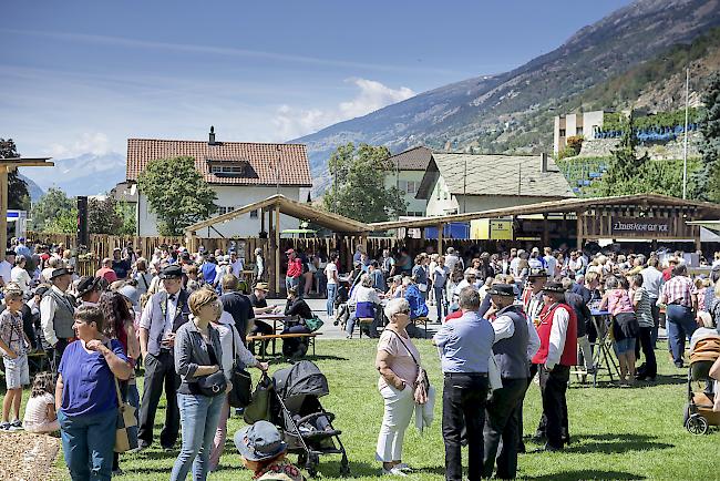 Walliser Jodlertreffen in Lalden.