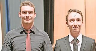 Die Besten. Lionel Fumeaux (links) und Sieger Gabriel Pernet.Foto zvg