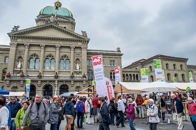 Der 4. Nationale Pärke-Markt in Bern