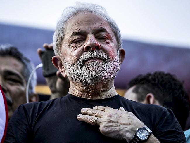 Ein Fall für die Justiz. Brasiliens inhaftierter Ex-Präsident Luiz Inácio Lula da Silva darf nach einer Entscheidung des Obersten Wahlgerichts nicht bei der Präsidentenwahl im Oktober antreten.