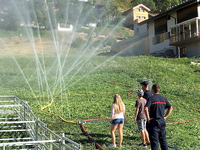 Eindrücke vom Tag der offenen Tür bei der Feuerwehr Naters