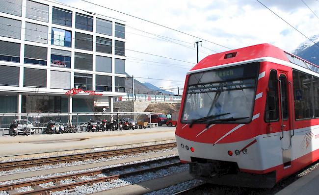 Die Züge der MGBahn in Richtung Goms fahren wieder nach Fahrplan.