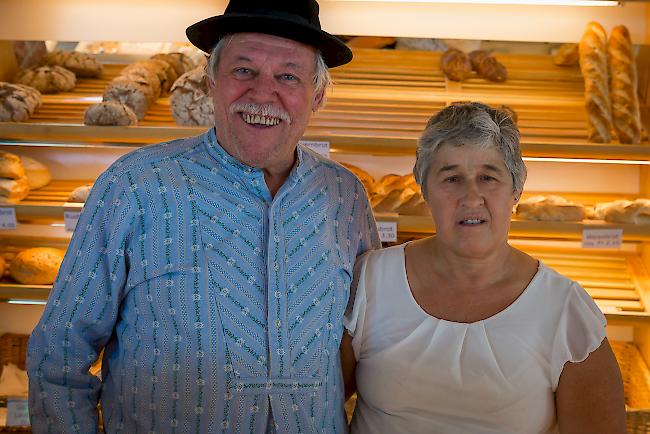 Lukas Imseng (57) und Delphine Ritz (59), Saas-Fee