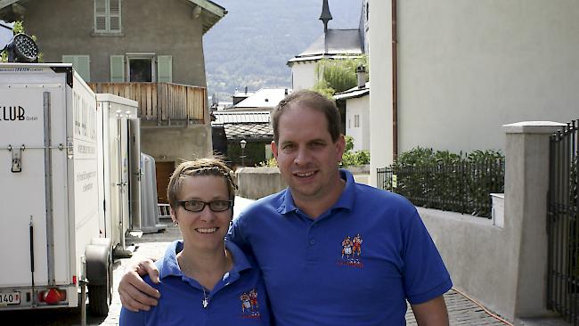 Nicole (35) und Helmut Wyssen (40), Mund.