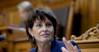 Amtsm&uuml;de. 12 Jahre amtete Doris Leuthard im Bundesrat. Damit liegt sich bez&uuml;glich Amtszeit &uuml;ber den Durchschnitt von etwas mehr als acht Jahren.