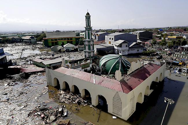 Sulawesi. Die Suche nach Überlebenden wird zum Wettlauf gegen die Zeit. Bislang zählten die Behörden über 800 Todesopfer.