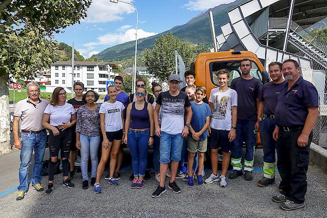 Clean-Up-Day im UNESCO-Welterbe Jungfrau-Aletsch mobilisierte rund 50 Helfer. 