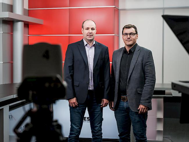 Von links: Markus Pianzola und Sebastian Glenz bilden das neue Führungsteam von Kanal9.