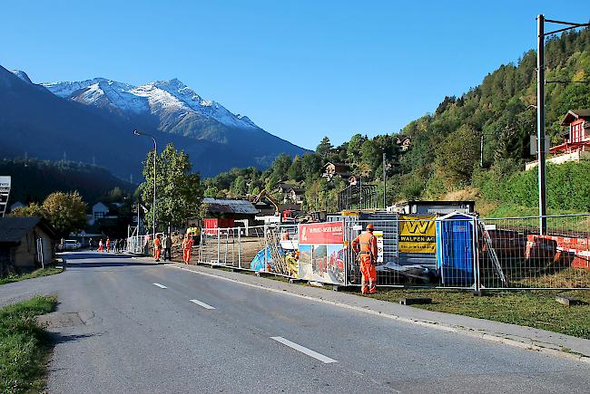 Baustart: Der neue Knotenpunktbahnhof entsteht rund 400 nordöstlich der heutigen MGBahn-Station.