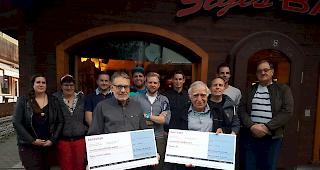 Der Verein &laquo;Freunde des Beach-Events&raquo; spendet jeweils 2500 Franken an die Stiftung &laquo;Pater Erich Williner&raquo; sowie an den Verein Tandem 91. 