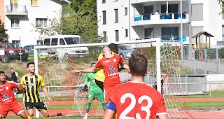 Die Ausnahme. Zu selten gelang es dem FC Oberwallis Naters den Gegner unter Druck zu setzen.