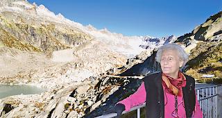 Sophie Harnisch erlebt, wie der Rhonegletscher jedes Jahr schmilzt.&nbsp;