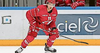 Yannick Herren spielt sich mit seinen Skorerpunkten in die Herzen der Lausanne-Fans.