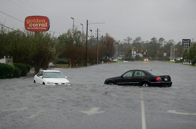 Mitte vergangenen Monats hatte der Tropensturm "Florence" die Südostküste der USA getroffen und vor allem in North Carolina und South Carolina zu schweren Überschwemmungen geführt.