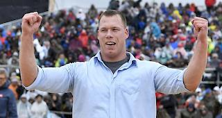 Am Berner Kantonalen Schwingest in Utzenstorf erkl&auml;rte Matthias Sempach im vergangenen August seinen R&uuml;cktritt.