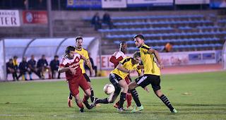 Kein Durchkommen in der Briger Abwehr, Naters II musste sich mit dem einen Punkt begn&uuml;gen.