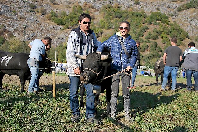 «Baronia» von Kuonen Guido aus Guttet belegt in der Gruppe B den vierten Platz.
