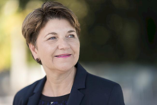 Viola Amherd musste am Sonntag hospitalisiert werden.