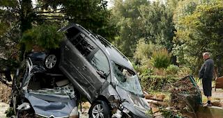 Zahlreiche Fl&uuml;sse und B&auml;che waren in S&uuml;dfrankreich &uuml;ber die Ufer getreten.