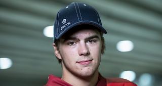 Torpremiere f&uuml;r Nico Hischier (Archivbild). 