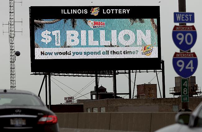 1,6 Milliarden US Dollar. Am kommenden Dienstag steht in den USA die nächste Lotto-Ziehung an.