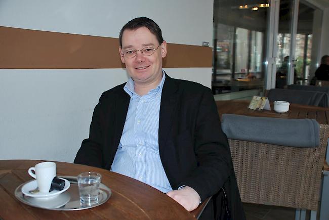 Tiefenentspannt. Franz Ruppen, Präsident der SVP Oberwallis, weitet den Einflussbereich seiner Partei erfolgreich aus.