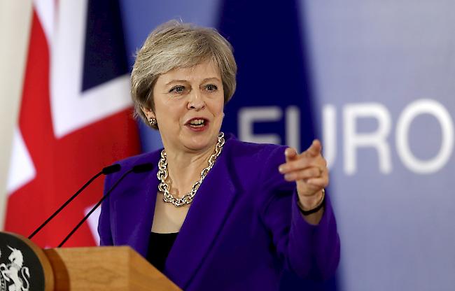 Im Fokus. Grossbritannien will Ende März 2019 die EU verlassen. Die politisch angeschlagene Premierministerin Theresa May steht unter erheblichem Druck von mehreren Seiten.