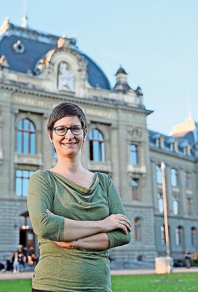 Historikerin. Stephanie Summermatter.Foto wb