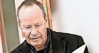 Der Kurator. Wohnt im Geburtshaus von Justin Lorenz Ritz.