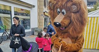 &laquo;Vischpi&raquo;, das neue Maskottchen von Visp. 