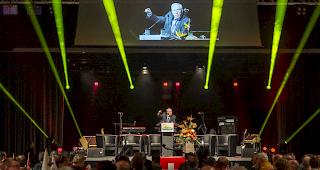 An der Delegiertenversammlung SVP traten praktisch alle Exponenten der Partei auf. So auch alt Bundesrat Christoph Blocher. 