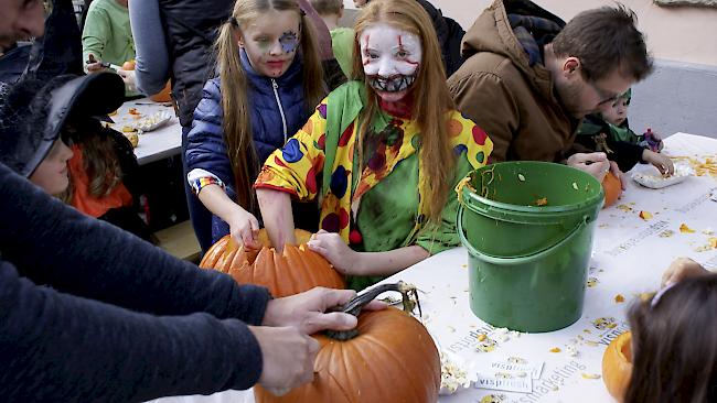 Halloween in Visp.