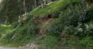 Wegen instabiler B&ouml;schungen im Bereich Ganterwald entlang der Simplonpassstrasse m&uuml;ssen dort w&auml;hrend zwei Wochen Sicherungsarbeiten ausgef&uuml;hrt werden.