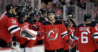 F&uuml;r New Jersey l&auml;uft der Puck derzeit nicht.