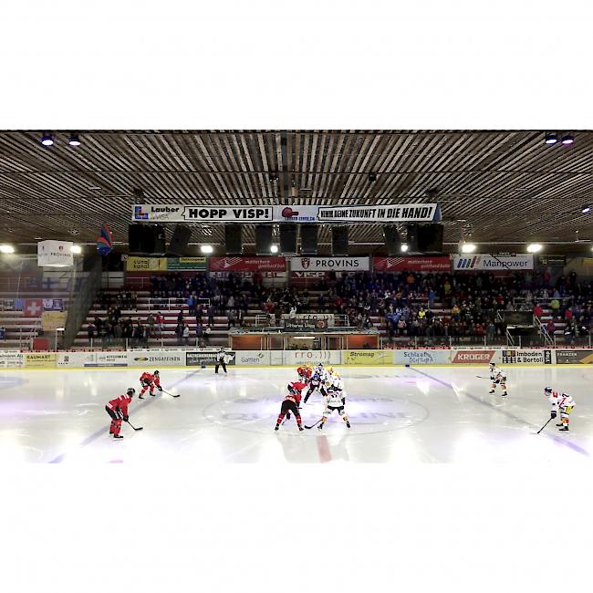 Heimmatch des EHC Visp.