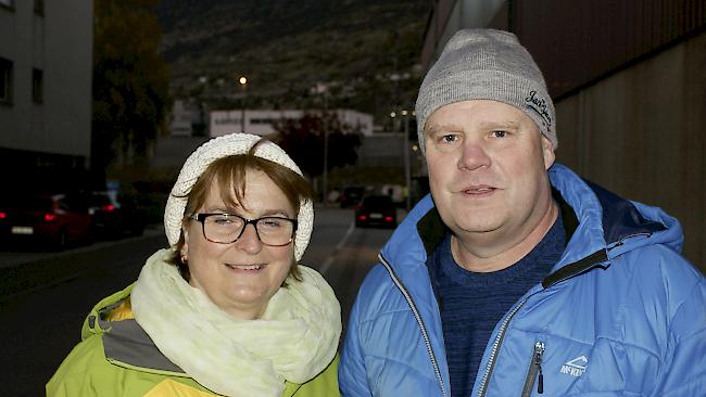 Marlise Lüthi ( 52) und Christian Zurbriggen (52), Visp.
