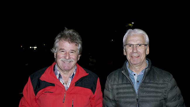 Roland Heinzmann (61), Eyholz, und Ernst Heinzmann (69), Visp.