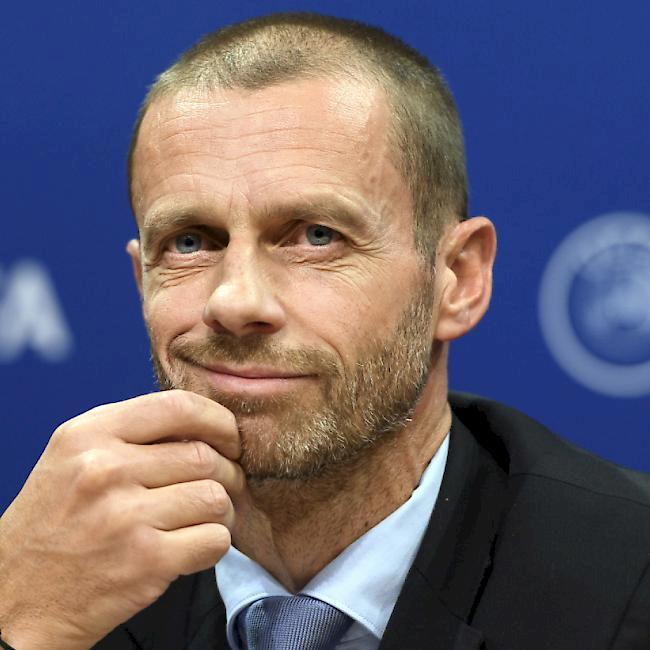 Hat gut lachen. Aleksander Ceferin kann sich auf weitere vier Jahre an der Spitze der UEFA freuen.