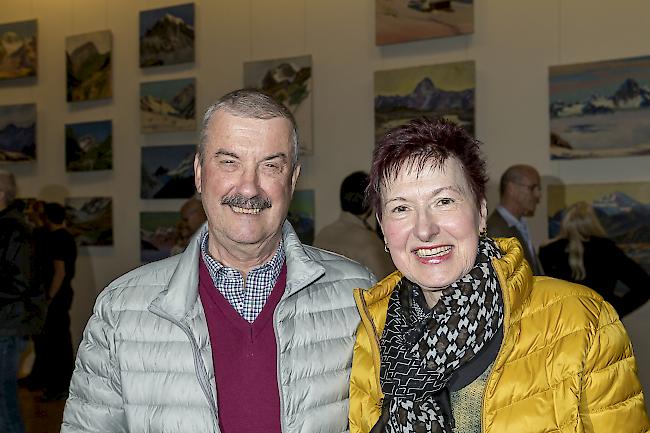 Frederik (77) und Edith (68) Weibel-Eyer, Blatten.