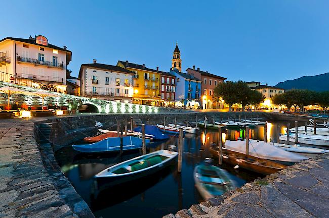 Im Hafen von Ascona ist eine Frauenleiche entdeckt worden. (Archiv)