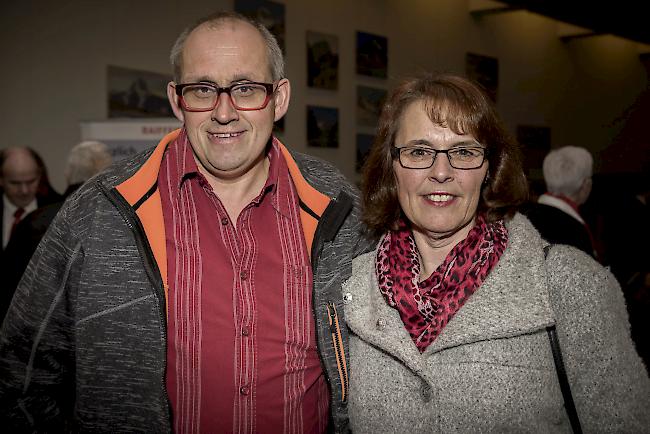 Kurt Heinzmann (52) und Wilma Heini (51), Niedergesteln.