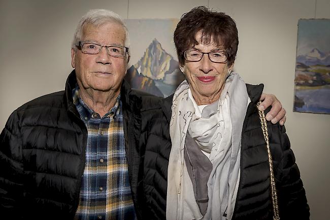 Theo (83) und Bernadette Tschopp (70), Glis.