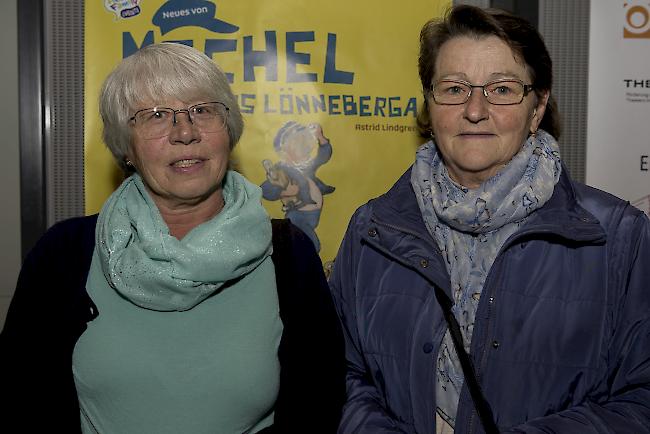Viktorina Lehner (62) und Lucia Lochmatter (65), Täsch.