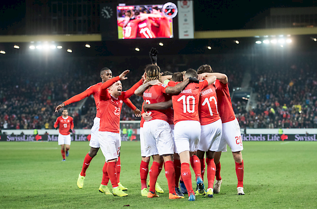 Die Schweiz spielt im nächsten Juni in Portugal um den Titel in der Nations League.