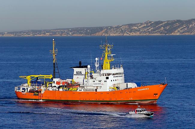 Die Hilfsorganisation SOS Méditerranée beendet den Einsatz im Mittelmeer mit dem Flüchtlingsrettungsschiff "Aquarius".
