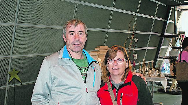 Remo Salzmann (57) und Cornelia Grunder (59), Naters.