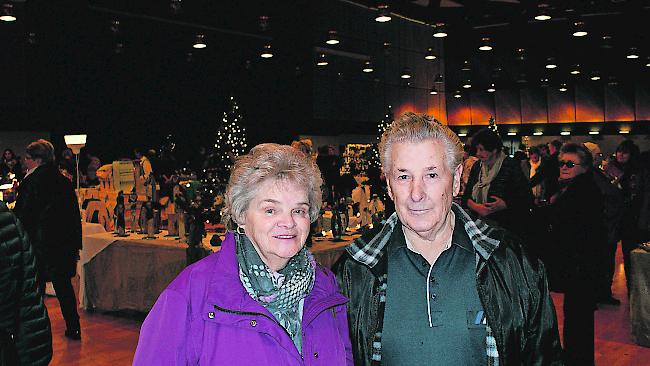 Trudy Philipona (72) und Robert Philipona (78), Glis.