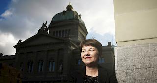 Intakte Chancen: Die Vorzeichen stehen gut, dass Viola Amherd am Mittwoch als Bundesr&auml;tin gew&auml;hlt wird.