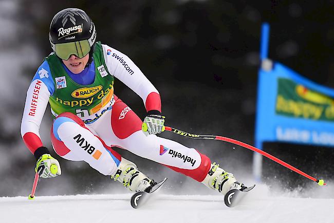 Lara Gut-Behrami fährt in Lake Louise auf den achten Platz.