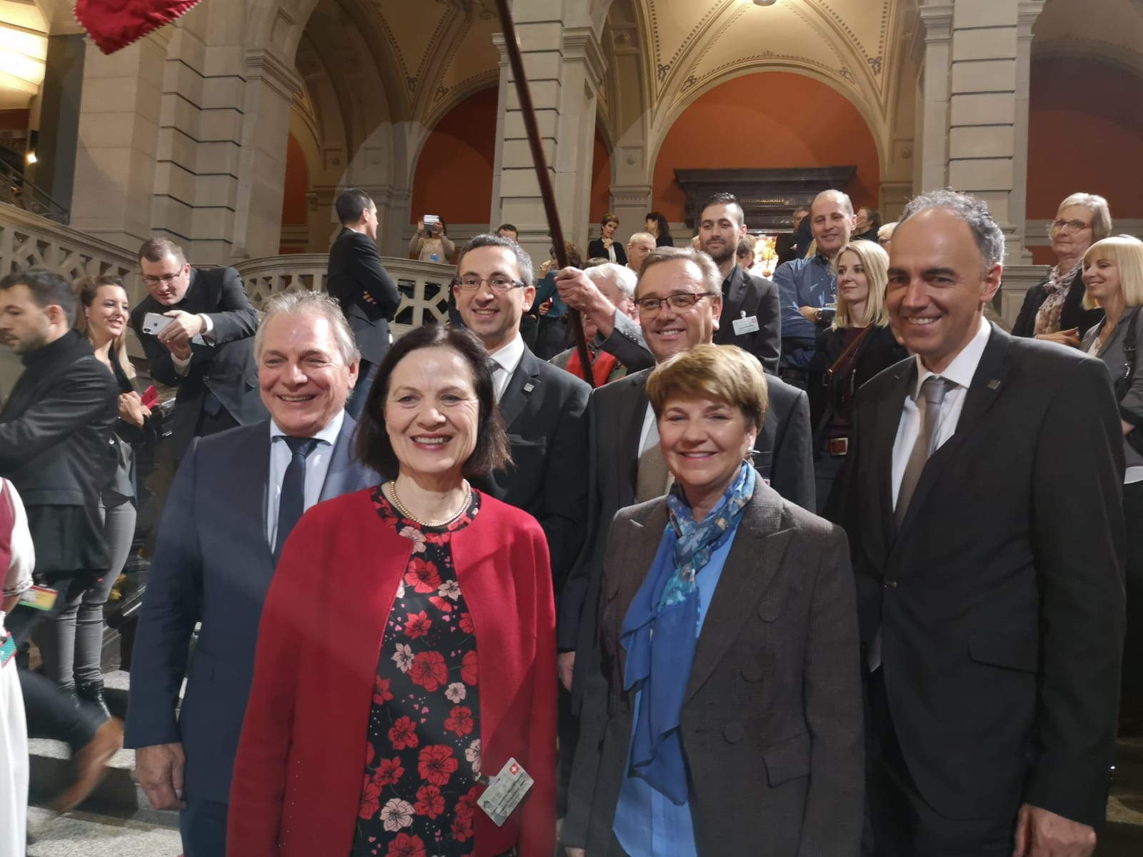 Offizieller Empfang Fur Viola Amherd Im Wallis Am 13 Dezember 1815 Ch